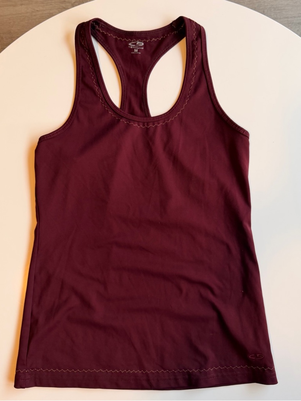 Champion Burgundy Racerback Athletic Tank